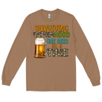 Toasted Coconut surviving fatherhood one beer at a  time Long Sleeve Tee - Artiststas