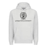 Dove Grey georgetown university Premium Hoodie - linhVisuals