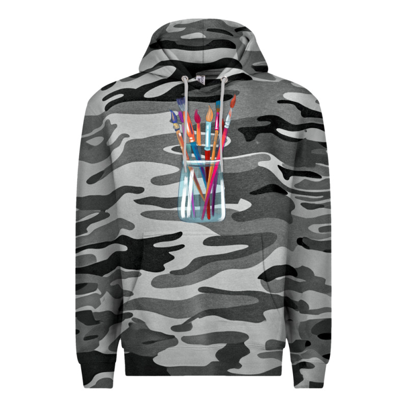 Paint Brushes Premium Hoodie by linhVisuals | Teevron
