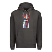 Smoke Paint Brushes Premium Hoodie - linhVisuals