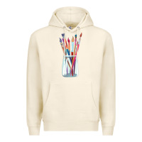 Tofu Paint Brushes Premium Hoodie - linhVisuals