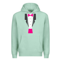 Seafoam pink tux tuxedo Premium Hoodie - linhVisuals