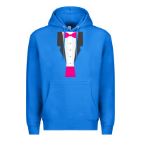 True Royal pink tux tuxedo Premium Hoodie - linhVisuals