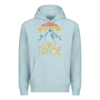 Blue Mist vintage lake tahoe california nevada retro t shirt Premium Hoodie - linhVisuals