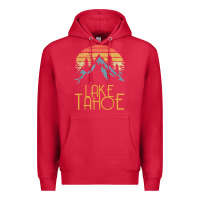 Cardinal vintage lake tahoe california nevada retro t shirt Premium Hoodie - linhVisuals
