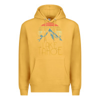 Mustard vintage lake tahoe california nevada retro t shirt Premium Hoodie - linhVisuals