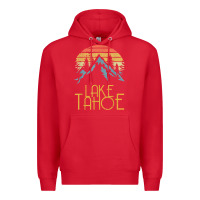 Vintage Lake Tahoe California Nevada Retro T Shirt Premium Hoodie | Teevron