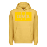 Antique Gold University of Iowa, UIowa, Iowa, apparel Premium Hoodie - linhVisuals