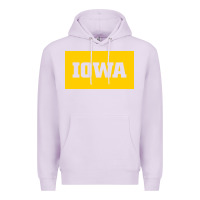 Lilac University of Iowa, UIowa, Iowa, apparel Premium Hoodie - linhVisuals