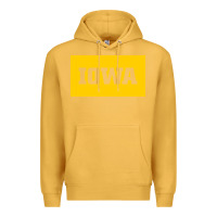Mustard University of Iowa, UIowa, Iowa, apparel Premium Hoodie - linhVisuals