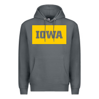 Rock University of Iowa, UIowa, Iowa, apparel Premium Hoodie - linhVisuals