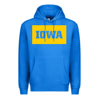True Royal University of Iowa, UIowa, Iowa, apparel Premium Hoodie - linhVisuals