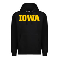 Black university of iowa, Apparel Premium Hoodie - linhVisuals