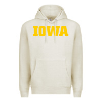 Oatmeal Heather university of iowa, Apparel Premium Hoodie - linhVisuals