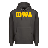 Smoke university of iowa, Apparel Premium Hoodie - linhVisuals