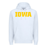 White university of iowa, Apparel Premium Hoodie - linhVisuals