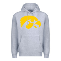 Heather Grey university of iowa athletics teams gear Premium Hoodie - linhVisuals