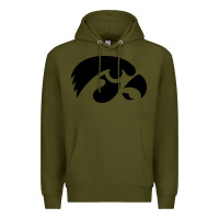 Army Green university of iowa athletics teams gear Premium Hoodie - linhVisuals