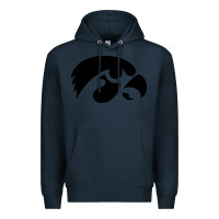 Navy university of iowa athletics teams gear Premium Hoodie - linhVisuals