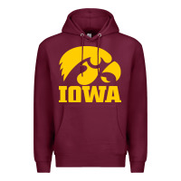 Burgundy university of iowa athletics teams gear Premium Hoodie - linhVisuals