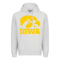 Dove Grey university of iowa athletics teams gear Premium Hoodie - linhVisuals