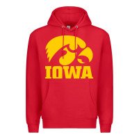 Red university of iowa athletics teams gear Premium Hoodie - linhVisuals