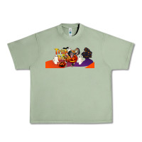 Oil Green Trick Or Treat Baby Chimpanzee Urban Heavy Tee - LillyAllenDesigns