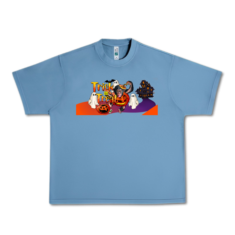 Trick Or Treat Baby Chimpanzee Urban Heavy Tee by LillyAllenDesigns | Teevron