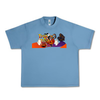 Pebble Blue Trick Or Treat Baby Chimpanzee Urban Heavy Tee - LillyAllenDesigns
