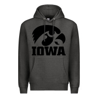 Charcoal Heather university of iowa athletics teams gear Premium Hoodie - linhVisuals