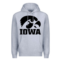 Heather Grey university of iowa athletics teams gear Premium Hoodie - linhVisuals