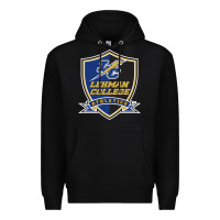 Black lehman college lightning Premium Hoodie - linhVisuals