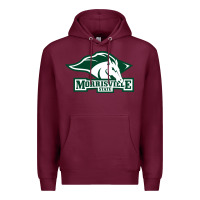 Burgundy morrisville state college Premium Hoodie - linhVisuals