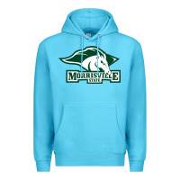 Ocean Blue morrisville state college Premium Hoodie - linhVisuals