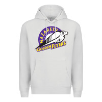 Dove Grey nazareth college golden Premium Hoodie - linhVisuals