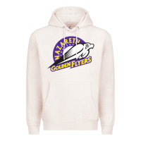 Pale Pink nazareth college golden Premium Hoodie - linhVisuals