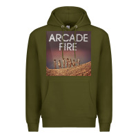 Army Green #arcade fire everything now tour 2022 Premium Hoodie - linhVisuals