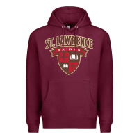 Burgundy st. lawrence university Premium Hoodie - linhVisuals