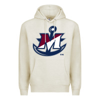 Oatmeal Heather suny maritime college Premium Hoodie - linhVisuals