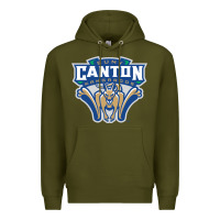 Army Green suny canton Premium Hoodie - linhVisuals
