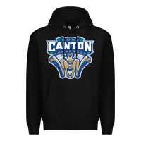 Black suny canton Premium Hoodie - linhVisuals