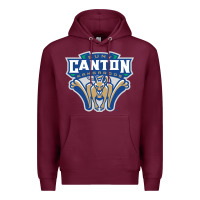 Burgundy suny canton Premium Hoodie - linhVisuals