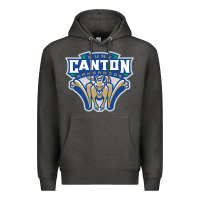 Charcoal Heather suny canton Premium Hoodie - linhVisuals
