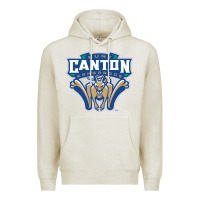 Oatmeal Heather suny canton Premium Hoodie - linhVisuals