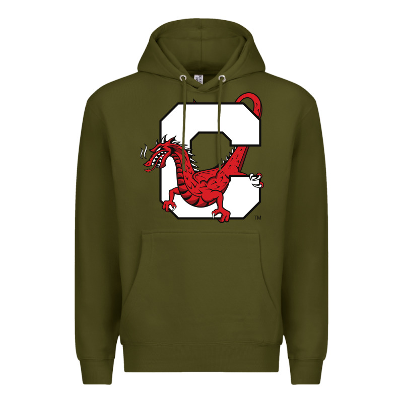 Suny Cortland Red Dragons Premium Hoodie by linhVisuals | Teevron