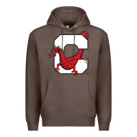 Coffee suny cortland red dragons Premium Hoodie - linhVisuals