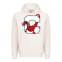 Pale Pink suny cortland red dragons Premium Hoodie - linhVisuals