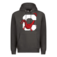 Smoke suny cortland red dragons Premium Hoodie - linhVisuals