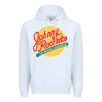 White johnny rockets Premium Hoodie - linhVisuals