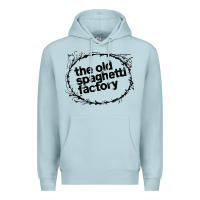 Blue Mist old spaghetti factory Premium Hoodie - linhVisuals